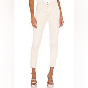 FREE PEOPLE We The Free High Rise Jegging Ivory Size 27